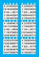 BK6VBB1  6ON V BLUE BORDER 1-9