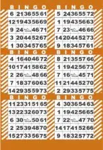 BK6VBBRNCS1  6ON V BROWN CANDY STRIPE 1-9