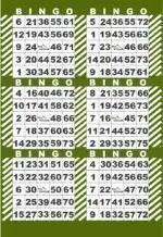 BK6VBCSOL1  6ON V OLIVE CANDY STRIPE 1-9