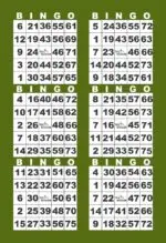 BK6VBOL1  6ON V OLIVE BORDER 1-9