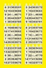 BK6VSY1  6ON V YELLOW SCREEN 1-9