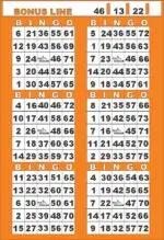 BKVBB-O1  6ON V ORANGE BONUS LINE 1-9