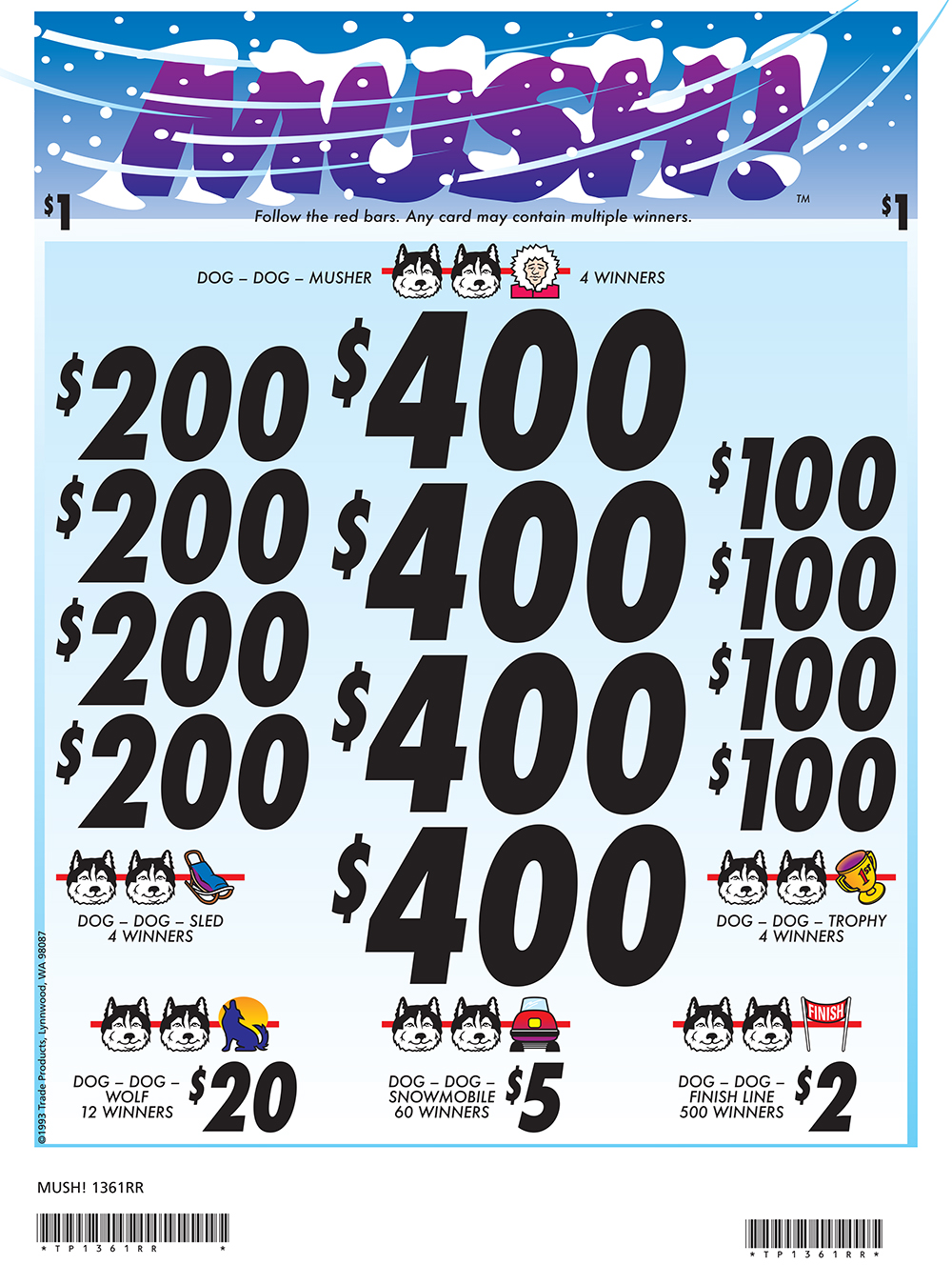 TP1361RR - MUSH! ($1.00)