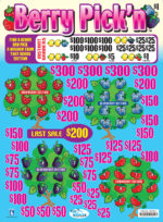 AN10073PBLS - BERRY PICK'N ($1.00) BIG PIC PULLBOARD