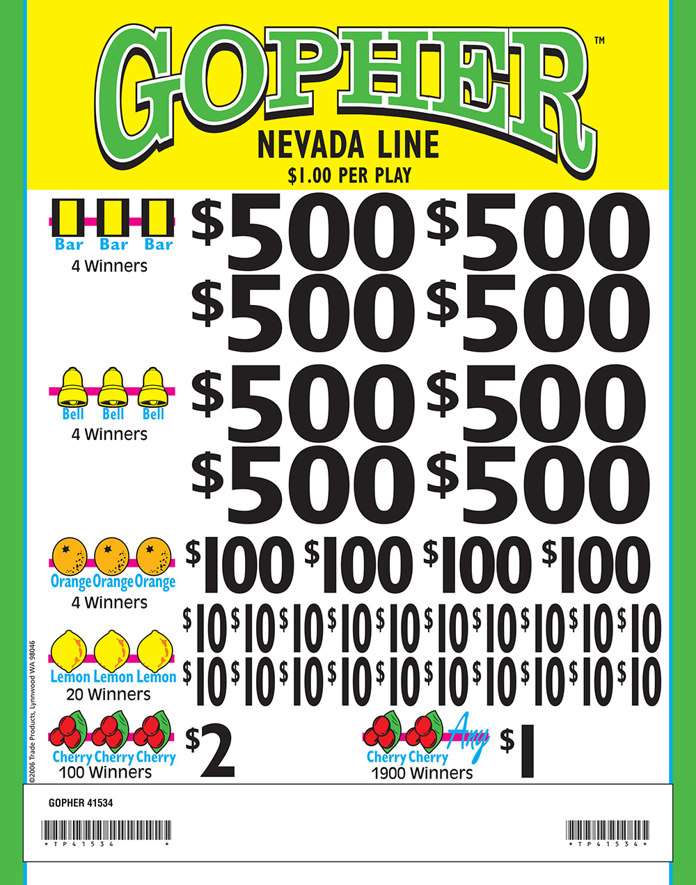 TP41534 - GOPHER ($1.00)