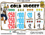 AIGN1516N - GOLD NUGGET ($.50)