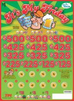 TP7510LEM - IT'S MY FRIDAY ($1.00) EMBEDDED PULLBOARD