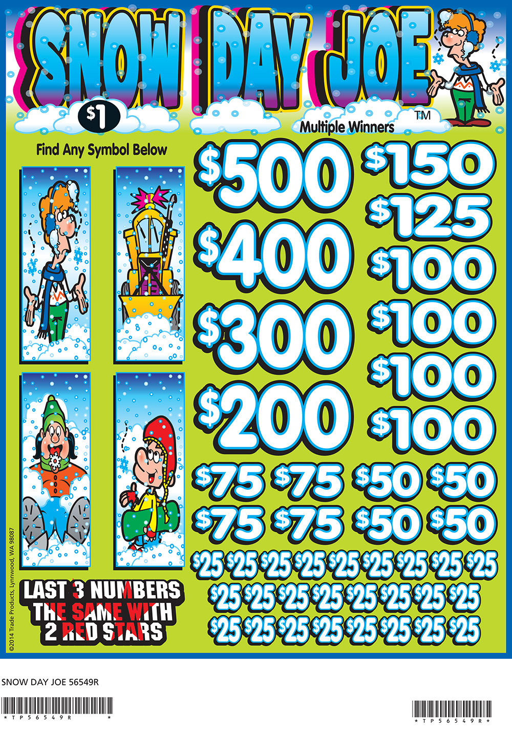 TP56549R - SNOW DAY JOE ($1.00)