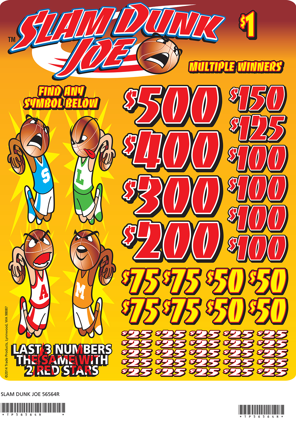 TP56564R - SLAM DUNK JOE ($1.00)