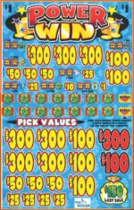TP5741ULS - POWER WIN ($1.00) BIG PIC PULLBOARD