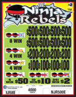 UMNJR500E - NINJA REBELS ($2.00)