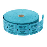 RAFFLE BLUE - DOUBLE ADMISSION TICKETS (ROLL) BLUE