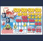 BP31073 - BREAKING CRAB ($1.00) BIG PIC PULLBOARD