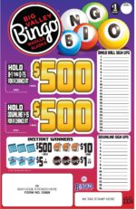 BP53689 - BIG VALLEY BINGO ($1.00) SEAL CARD