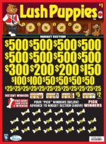 AN10819EM - LUSH PUPPIES ($1.00) EMBEDDED PULLBOARD