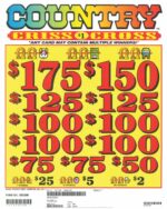 AN30030N - COUNTRY CRISS CROSS ($1.00)