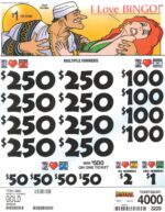 BP3229 - I LOVE BINGO ($1.00)