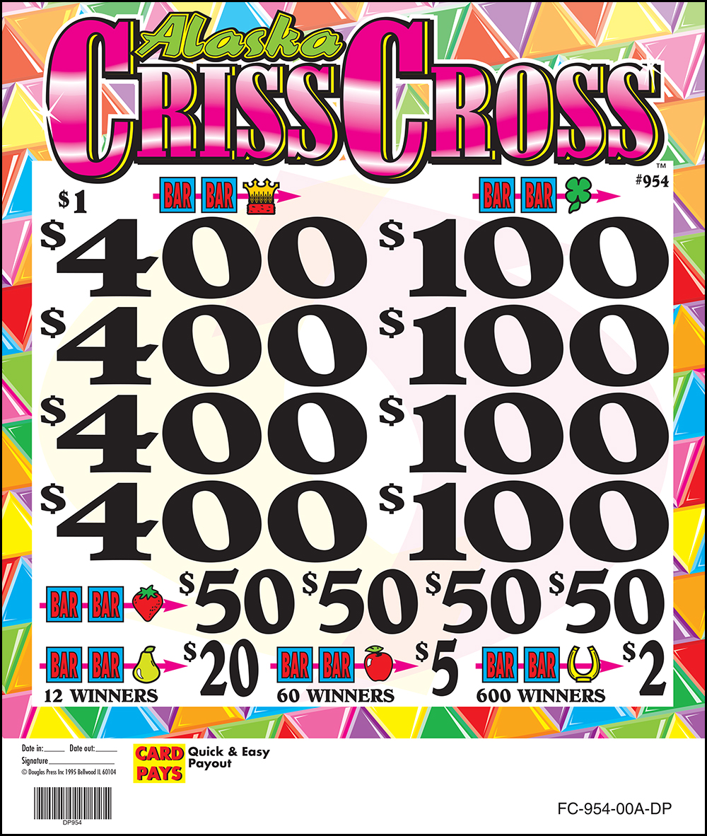 DP954 - ALASKA CRISS CROSS ($1.00)