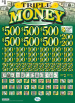 TP6040M - TRIPLE MONEY ($1.00) BIG PIC PULLBOARD