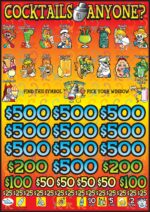 TP7668Q - COCKTAILS ANYONE? ($1.00) PULLBOARD