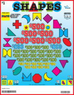 TP7670Q - SHAPES ($1.00) PULLBOARD