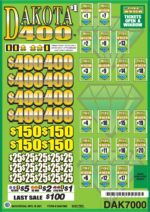 UMDAK7000 - DAKOTA 400 ($1.00) BIG PIC PULLBOARD