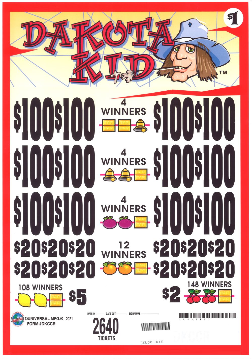 UMDKCCR - DAKOTA KID ($1.00)