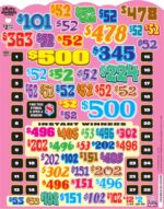 BP63506 - CRAZY NUMBERS GAME ($2.00) BIG PIC PULLBOARD