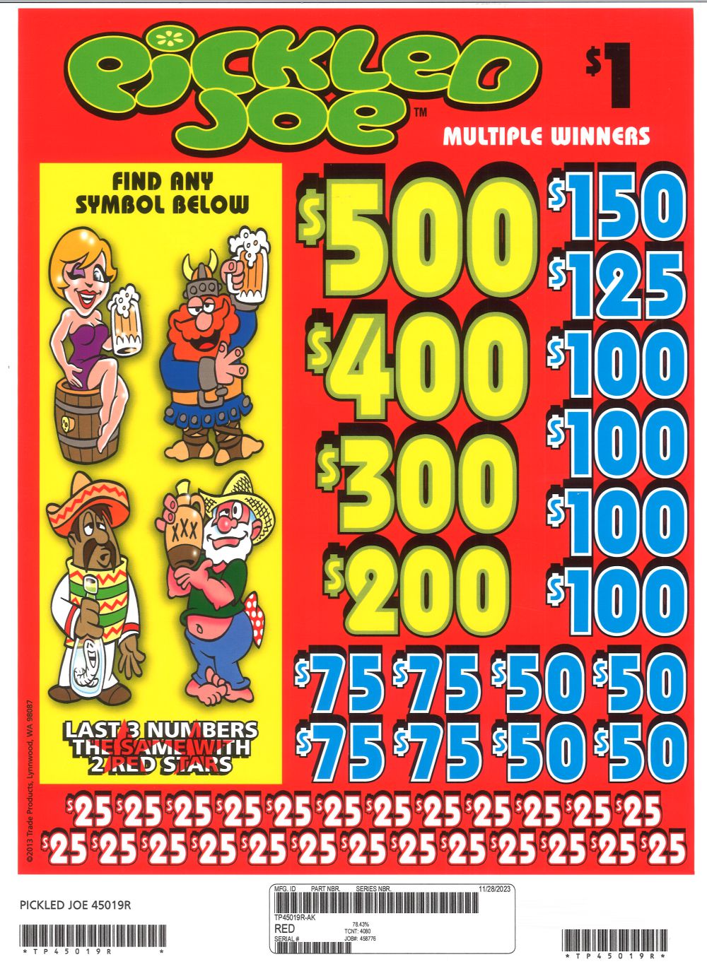 TP45019R - PICKLED JOE ($1.00)