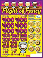 TP7922QEMLS - FLIGHT OF FANCY ($1.00) EMBEDDED PULLBOARD