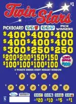 AN10832EMLS - TWIN STARS ($1.00) EMBEDDED PULLBOARD