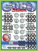 TP5783GLS CB KIT - COHO SALMON ($1.00) COINBOARD