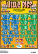 TP7124E - LITTLE PIGS ($1.00) BIG PIC PULLBOARD
