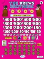 AN10384EM - THE BREWS BROTHERS ($1.00) EMBEDDED PULLBOARD