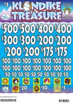 TP7127S - KLONDIKE TREASURE ($1.00) PULLBOARD