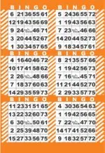 BK6VBORGCS1  6ON V ORANGE CANDY STRIPE 1-9