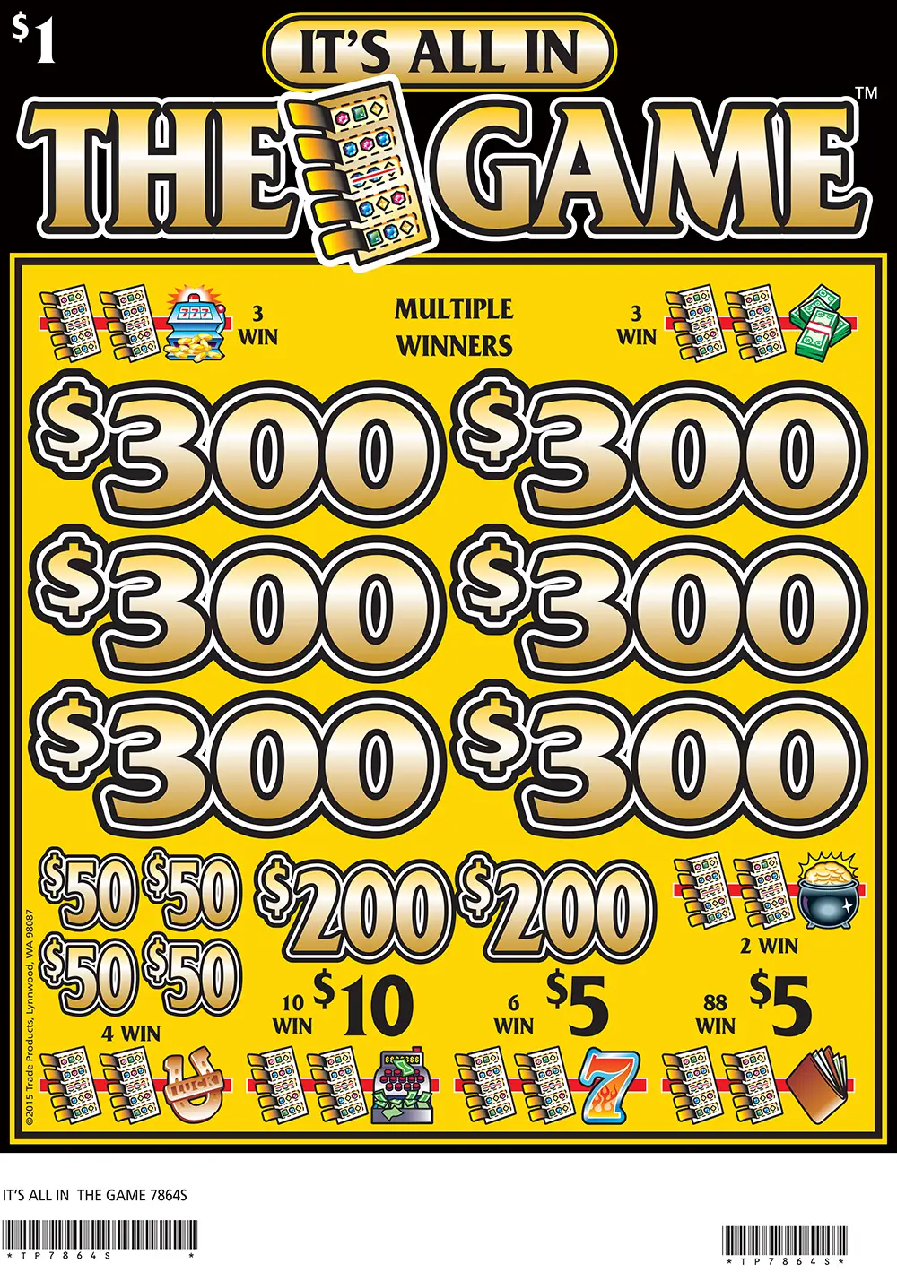 TP7864S - IT'S ALL IN THE GAME ($1.00)