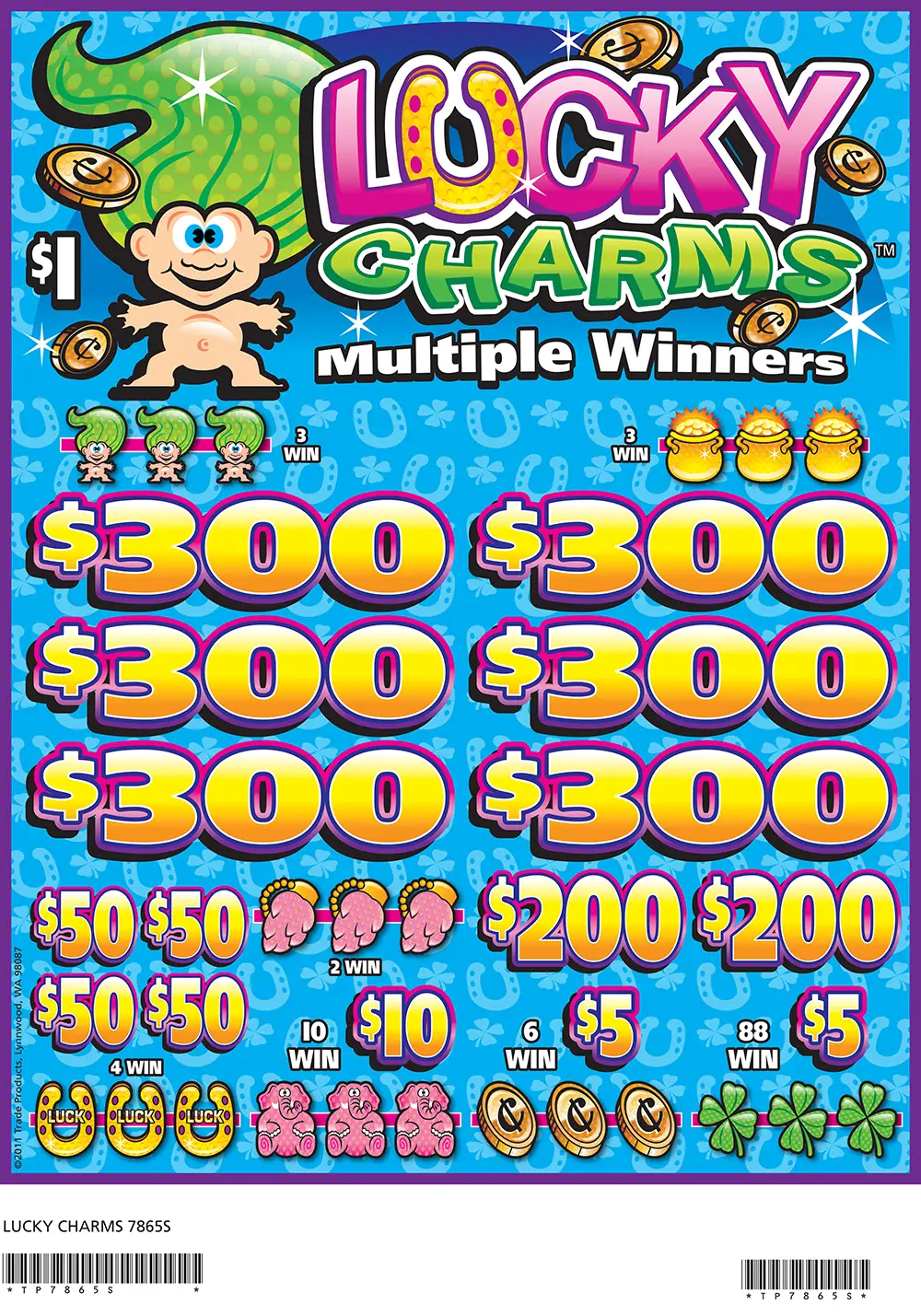 TP7865S - LUCKY CHARMS ($1.00)