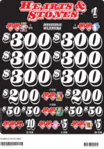 TP7866S - HEARTS & STONES ($1.00)
