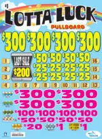 AN10155PBLS - LOTTA LUCK ($1.00) PULLBOARD