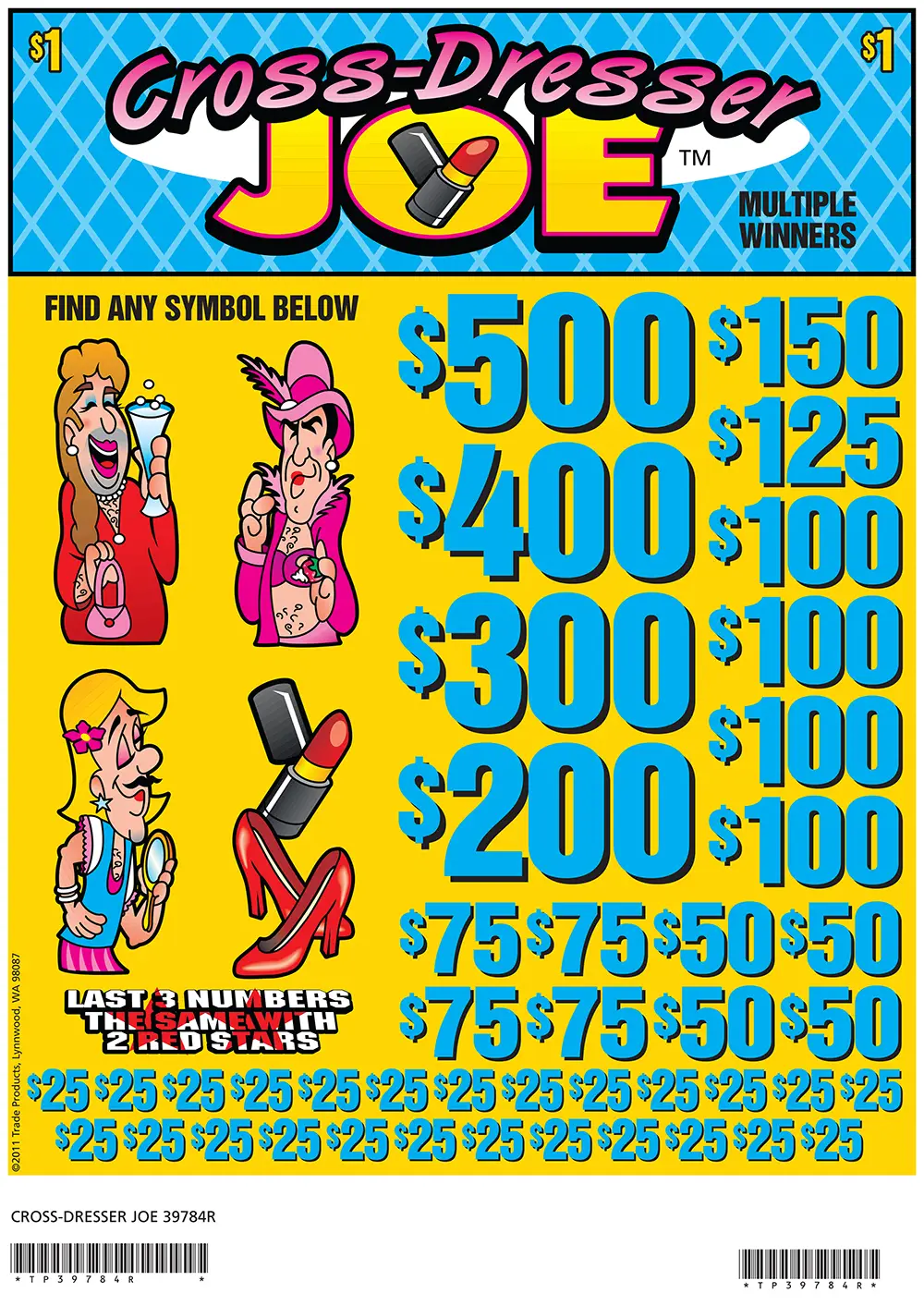 TP39784R - CROSS-DRESSER JOE ($1.00)