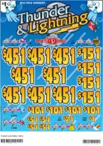 TP7109TLS - THUNDER & LIGHTNING ($1.00) LAST SALE