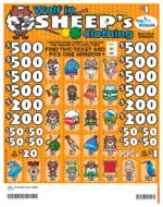 TP7111T - WOLF IN SHEEP'S CLOTHING ($1.00) PULLBOARD