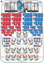 TP7683U - IRON PUCK ($1.00) BIG PIC PULLBOARD