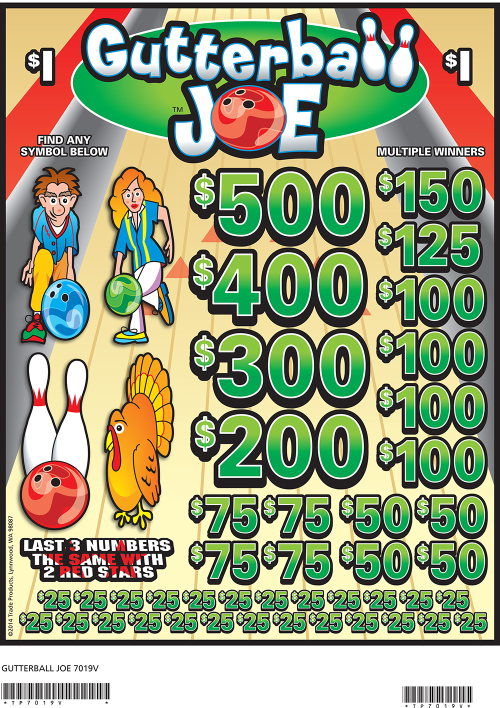 TP7019V - GUTTERBALL JOE ($1.00)