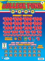 AN10515EM - COLLEGE FUND ($1.00) EMBEDDED PULLBOARD