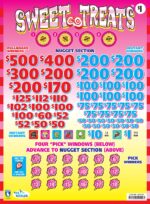 AN108765EM - SWEET TREATS ($1.00) EMBEDDED PULLBOARD