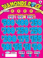 AN10893EM - DIAMONDS ROCK ($1.00) EMBEDDED PULLBOARD