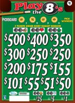 AN10894EM - PLAY THE 8'S ($1.00) EMBEDDED PULLBOARD