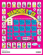 AN7081W - DIAMONDS ROCK ($1.00) PULLBOARD